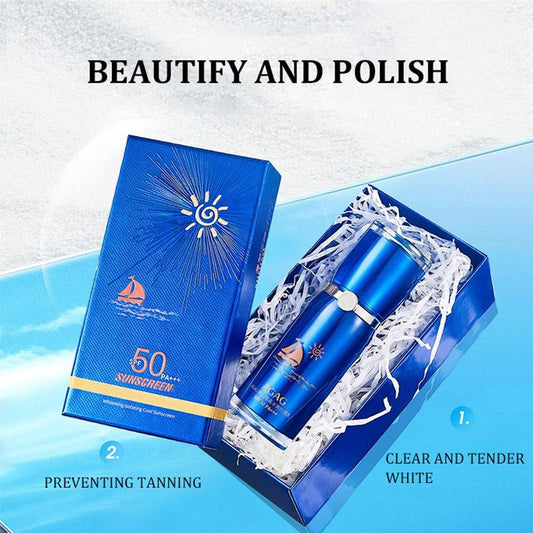 30ml Sun Cream, 1 Box Long Lasting Summer Sun Care Face Cream, Moisturizing Sun Care Gel for Face, Body, Lotion for Women & Men