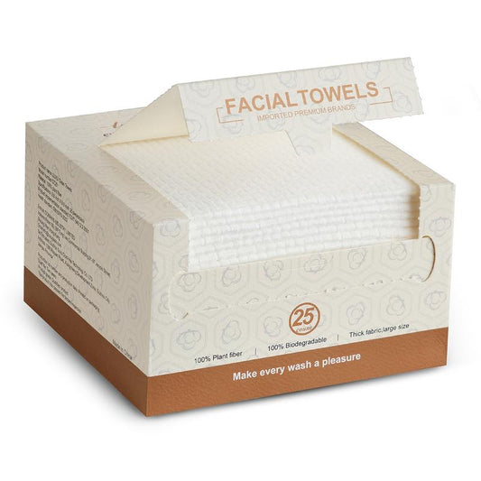 LUXU Disposable Face Towels Home Use Single-use Towelette degradable face towel Facial Skincare Delicate Comfort skincare towels