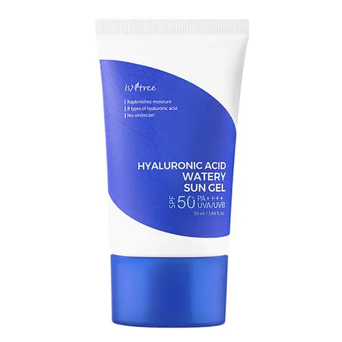 ISNTREE - Hyaluronic Acid Watery Sun Gel SPF50+/ PA+++ 50ml Facial Skincare Sunscreen Daily Uv Comfort