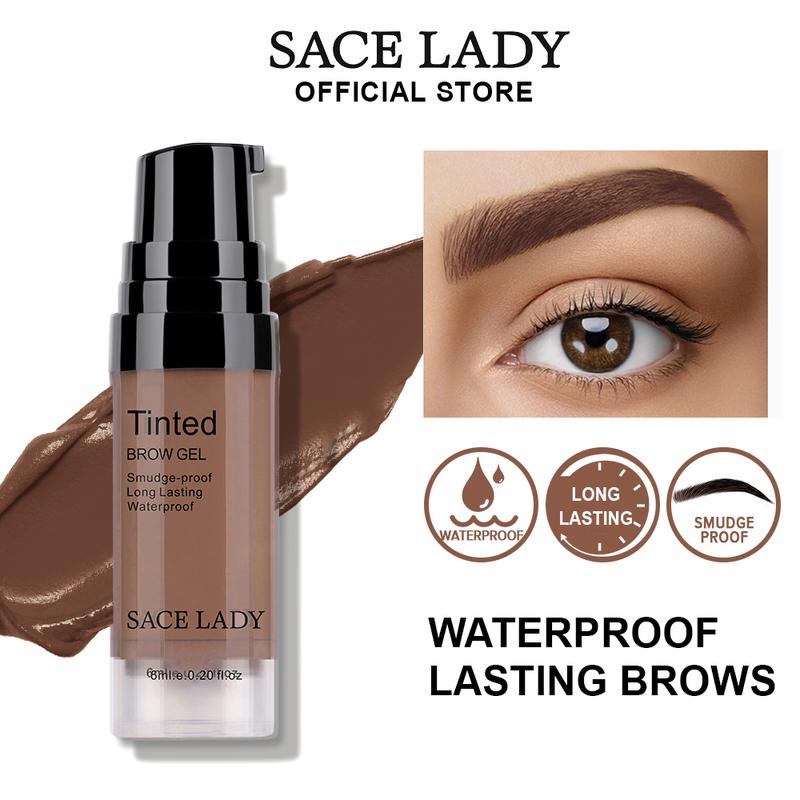 SACE LADY Long Lasting Eyebrow Gel Waterproof Pigemented Tinted Eye Brow Cream Makeup Kit