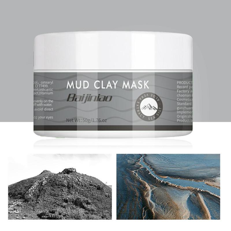 Clay Face Mask, 1 Count Moisturizing Deep Cleansing Facial Mask For Women & Men, Skincare Supplies