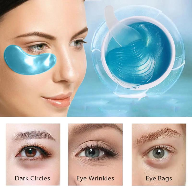 Hydrogel Eye Mask, 60pcs/box Under Eye Mask, Eye Care Product for Men & Women, Mask for Reducing The Look Of Dark Circles, Puffiness