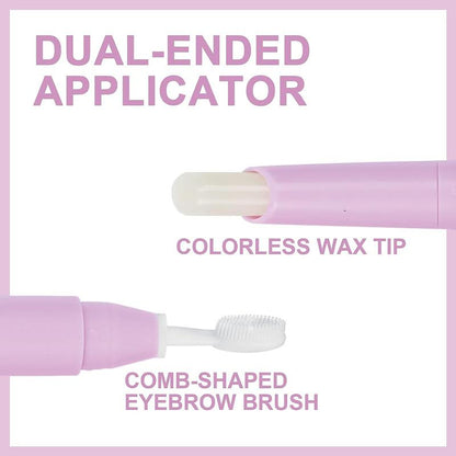 Eyebrow Makeup Kit, Including 1pc Double Ended Eyebrow Setting Tape & 1pc Multi-purpose Gel Eyeliner & 1pc Brush, 1 Set Portable Eyebrow Makeup Tools For Women