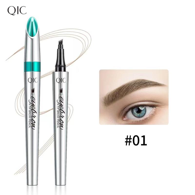 4-claw Eyebrow Pencil, 1 Count Waterproof Long Lasting Eyebrow Pencil, Multi-use Brow Styling Brush, Eye Brow Makeup Tool, Makeup Accessories