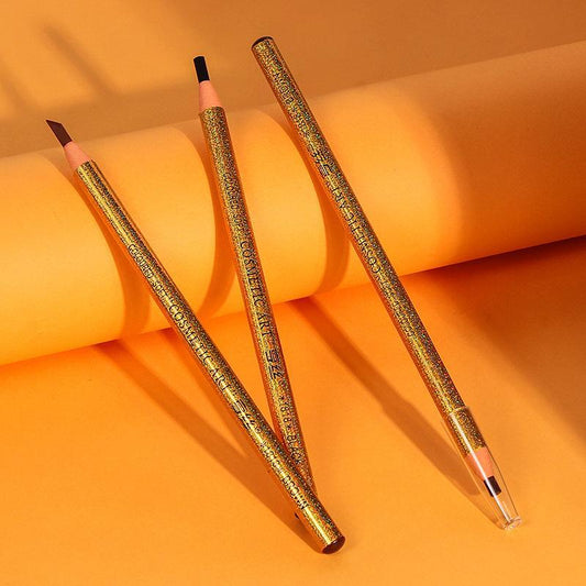 Cosmetic Supplies,?5pcs Waterproof Long Lasting Eyebrow Pencil, Brow Styling Brush, Brow Shading & Filling Pencil, Brow Brush Makeup Tool, Eye Brow Makeup Product