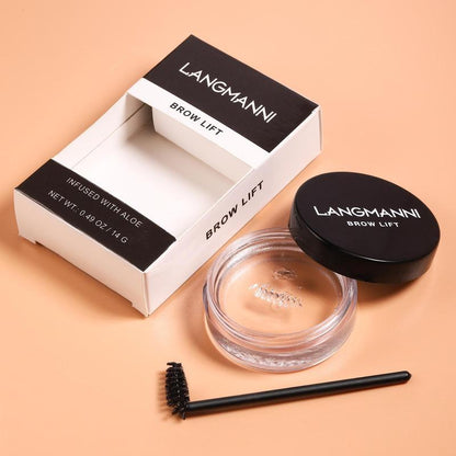 Long Lasting Eyebrow Gel, 1 Box Waterproof Eyebrow Setting Cream, Eyebrow Makeup Tool for Women