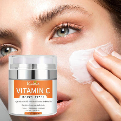 Summer Vitamin C Hydrating Face Moisturizer, Moisturizing Skin Care Lotion, Moisturizer for Face, Skincare Products for Men & Women, Deeply Skin Moisturizer