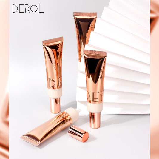 DEROL light-sensing makeup primer, brightening skin tone, light-transmitting concealer, oil-controlling BB cream, makeup primer, makeup primer