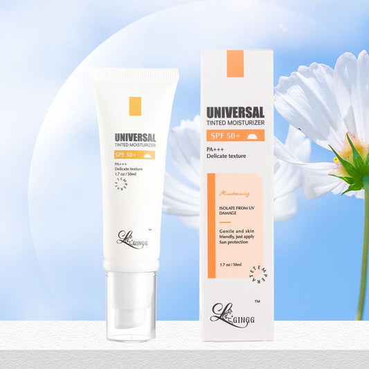 SPF50 Universal Protection Sunscreen 1.7 oz, with moisturizing ingredients, non-sticky refreshing formula for all skin types, defends against UV rays Facial Skincare