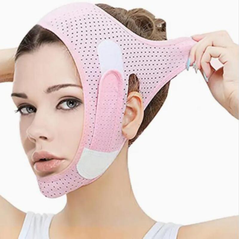 Breathable Face Firming Strap, V-shaped Face Lifting Bandage, Women's Skincare Supplies for Daily Use