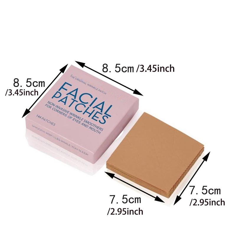 Valentine's Day Hydrating Facial Patches, 1 Box?Comfort?Facial Lines Soothing Patches, Face & Forehead Patches for Women & Men, Overnight Facial Patches Easy Use, Skincare Tools for Women Daily Use, Multi-use Facial Beauty Supplies