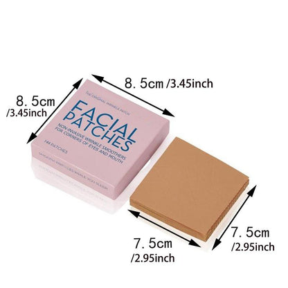 Valentine's Day Hydrating Facial Patches, 1 Box?Comfort?Facial Lines Soothing Patches, Face & Forehead Patches for Women & Men, Overnight Facial Patches Easy Use, Skincare Tools for Women Daily Use, Multi-use Facial Beauty Supplies