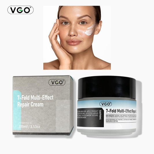 [VGO's Secret to Radiant Skin]Experience Ultimate Skin Transformation with Our 7-Fold Multi-Effect Repair Cream Moisturizer Smooth  USA