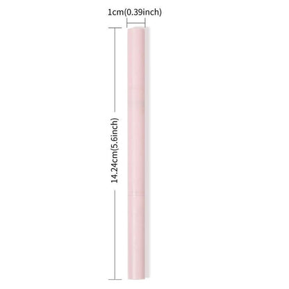 2 in 1 Natural Looking Clear Eyebrow Gel & Eyebrow Pencil, Double Ended Waterproof Long Lasting Eyebrow Makeup Tool, Smudge-proof Tinted Eyebrow Pencil for Women