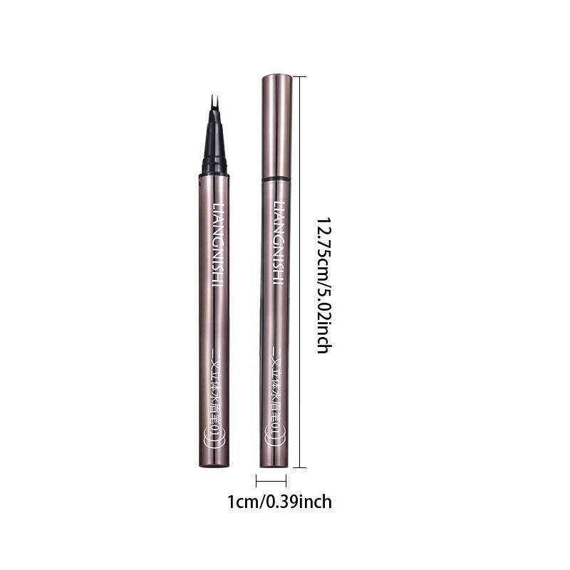 Long Lasting Eyebrow Pencil, 1 Count Waterproof Eyebrow Pen, Brow Styling Brush, Sweat Proof High Pigmented Brow Shading & Filling Pencil, Makeup Tool Easy to Apply