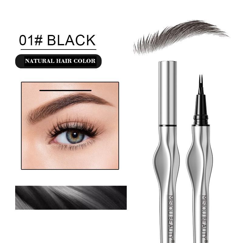 Long Lasting Eyebrow Pencil, Waterproof Eyebrow Pencil, Smudge Proof Brow Shading & Filling Pencil, Eye Brow Makeup Tool, Brow Styling Pen, Cosmetic Beauty Supplies