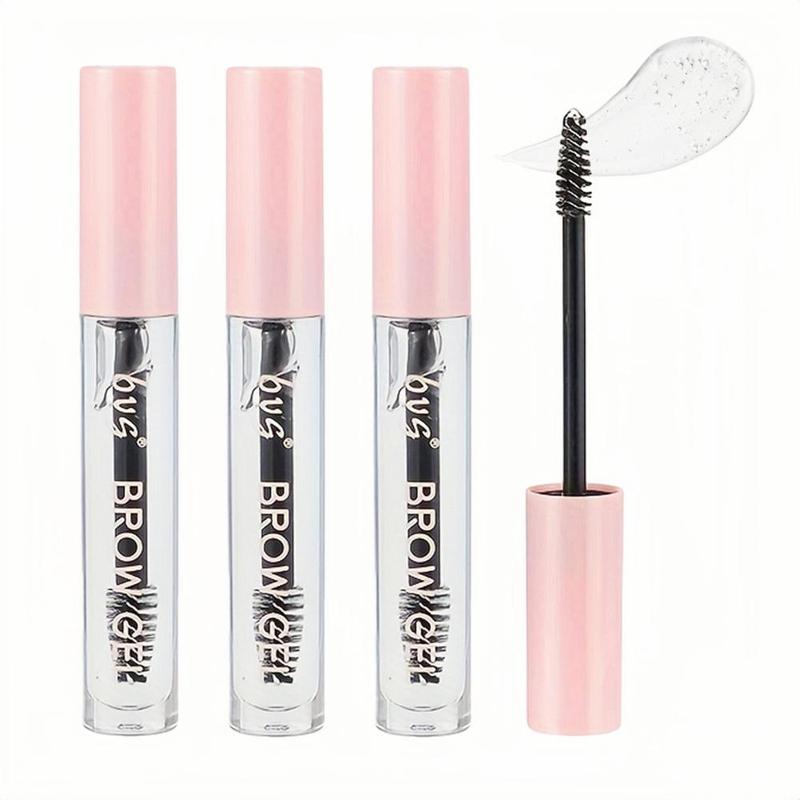 Transparent Eyebrow Shaping Gel, 3pcs/set Long-lasting and Water-proof Eyebrow Styling Pomade, Eyebrow Shaping Glue, Eye Brow Styling Liquid, Makeup Accessories