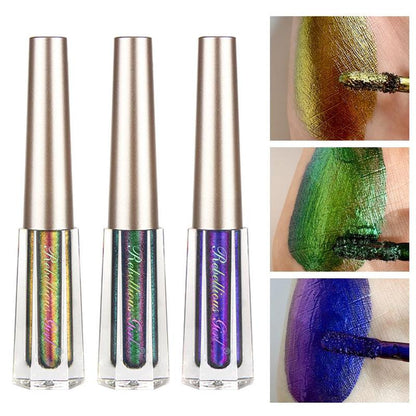 Long Lasting Metallic Liquid Eyeshadow (3pcs), Glitter Eye Shadow, Colorful Eye Makeup Products for Women & Girls