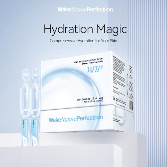 WNP Ultra-Hydrating Serum | 3% Hyaluronic Acid Glass Skin Single-Use Vials