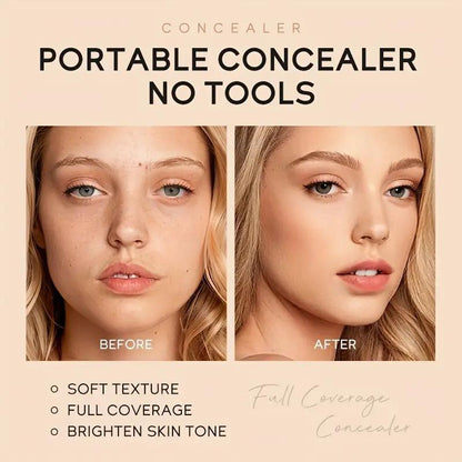 3 Color Concealer Palette, Waterproof Concealer Palette, Professional Makeup Concealer for Acne Scars, Dark Circles & Tears Pores