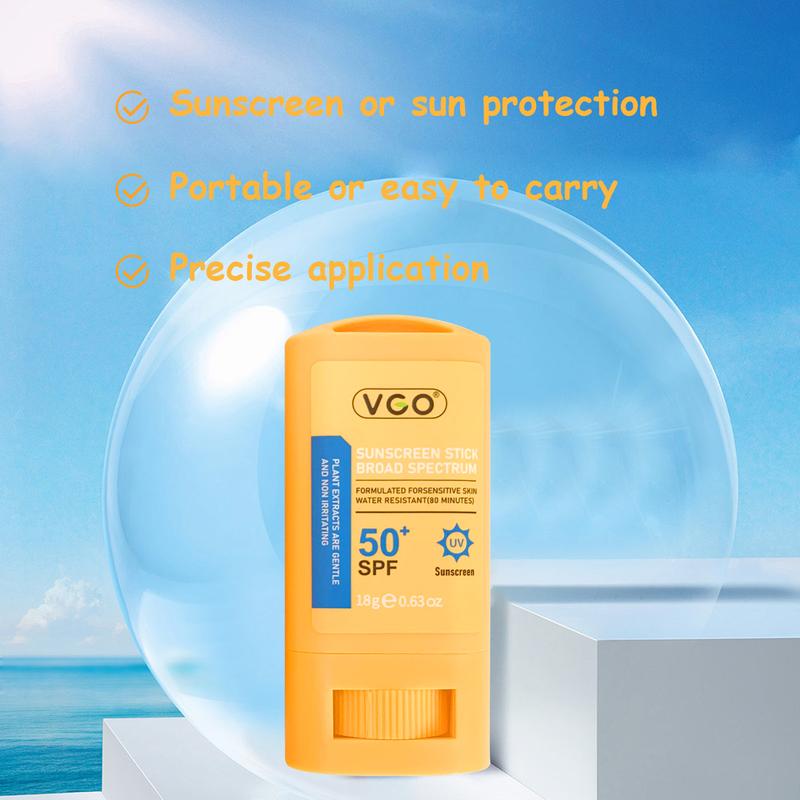 VGO-Sunscreen Stick Broad Spectrum SPF 50+ Sunscreen Moisturizing Ceramide Portable-A Facial Skincare Skin Repair Comfort Moisture Moisturizer Hydrate Hydrating