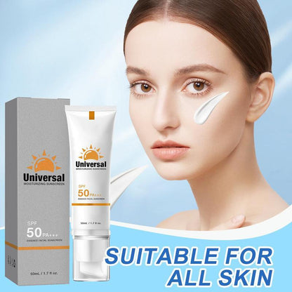 sunscreen to prevent sunburn and tanning Universal Protector Solar SPF 50, Protector Solar Con Color, Hydrating Sun Essence Face Sunscreen, No Sticky Waterproof ,sunscreen to prevent sunburn and tanning