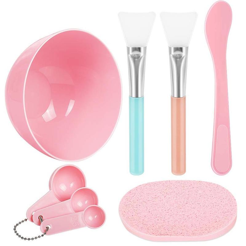 Portable DIY Skincare Accessories, 11pcs/set Skin Care Tools Kit, DIY Beauty Tool Sets for Home and Travel, Skincare Tool Kit