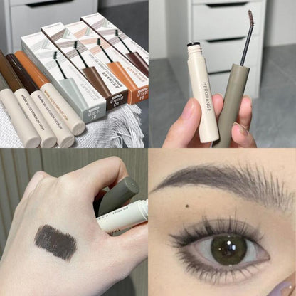 Long Lasting Eyebrow Pencil, 1 Count Brow Tinted Cream, Waterproof Eye Brow Coloring Styling Cream, Smudge Proof Eye Brow Coloring Pen, Eye Brow Coloring Styling Product for Women & Girls