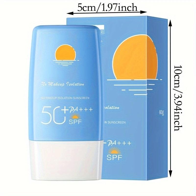 Oil Control Lightweight Sunscreen, UV Protection SPF 50+++?Sunscreen, Sunscreen for Outdoor Daily Use