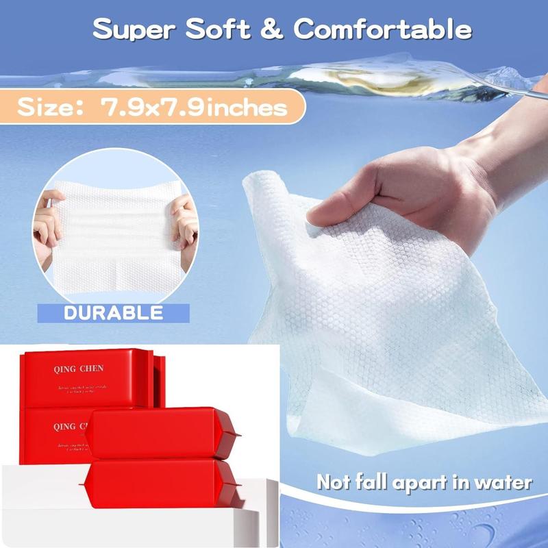 Disposable Facial Cleansing Towel (50pcs/pack), Soft Face Cleaning Towel, Facial Skincare Tool for Women & Men