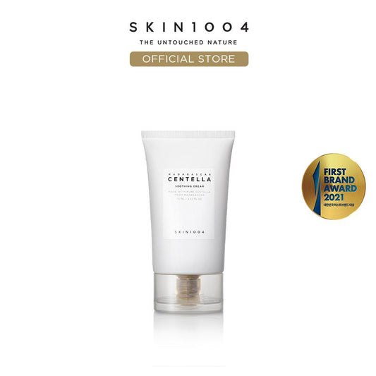 SKIN1004 Madagascar Centella Soothing Cream 2.53 fl.oz, 75ml, Quadruple Ceramide Complex Strengthens Skin Barrier and Smooths Skin Moisture Moisturizer Moisturizing Skincare