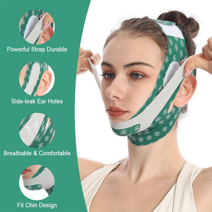 Comfort Double Chin Lift Face Mask, Summer Gifts, Reusable V-Shaped Face Lifting Bandage, Breathable Face Lifting Tool, Skin Care Products