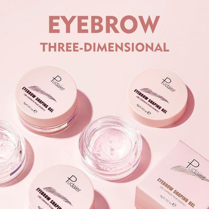 Long Lasting Eyebrow Shaping Gel, Clear Eyebrow Gel, Transparent Eyebrow Setting Gel, Eyybrow Stereotyped Liquid Gel, Natural Eyebrow Styling and Fixing Gel