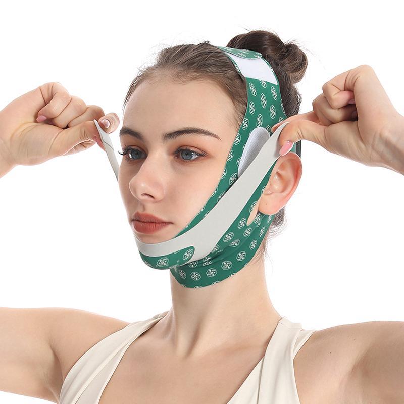 Comfort Double Chin Lift Face Mask, Summer Gifts, Reusable V-Shaped Face Lifting Bandage, Breathable Face Lifting Tool, Skin Care Products