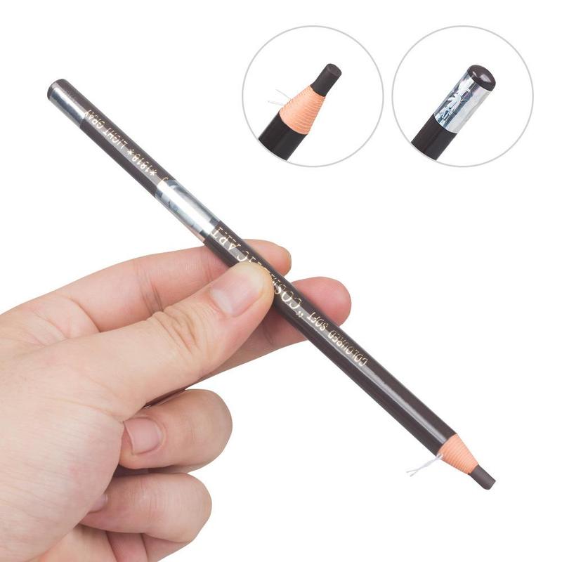 Eyebrow Pencil, Long Lasting Eyebrow Pencil, Brow Styling Brush, Brow Shading & Filling Pencil, Brow Brush Makeup Tool, Eye Makeup Products