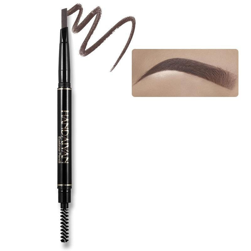 Double-ended Eyebrow Pencil, Waterproof Long Lasting Eyebrow Pencil, Brow Styling Brush, Brow Shading & Filling Pencil, Brow Brush Makeup Tool, Eye Makeup Products