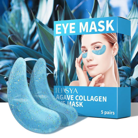 Moisturizing Eye Mask, 5 Pairs/box Hydrating Eye Care Mask, Deep Cleansing & Exfoliating Eye Mask, Eye Care Product for Women & Men