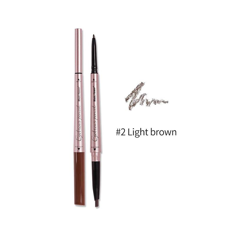 2 In 1 Double-ended Eyebrow Pencil, 1 Count Long Lasting Eyebrow Pencil, Brow Shading & Filling Pencil, Eye Brow Makeup Product