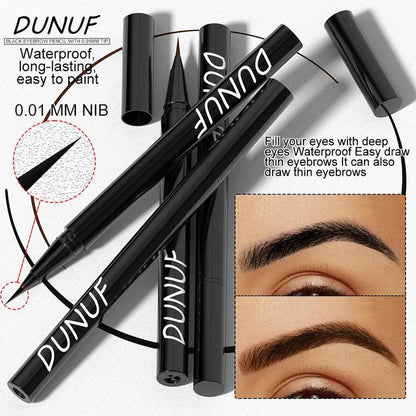 Long Lasting Waterproof Eyebrow Pencil, 1 Box Durable Sweat Proof Eyebrow Pen, Natural Eye Brow Makeup Tool for Women