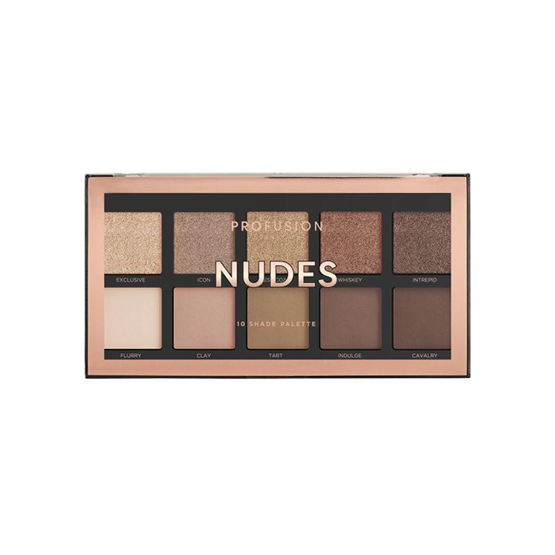 Nudes 10 shade palette