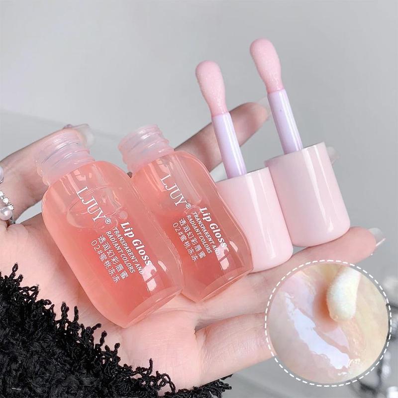 Moisturizing Lip Balm, 3 Counts/set Hydrating Glossy Lip Glaze Stick, Back to School?Plumping Lip Oil for Girls & Women, Lip Care Products