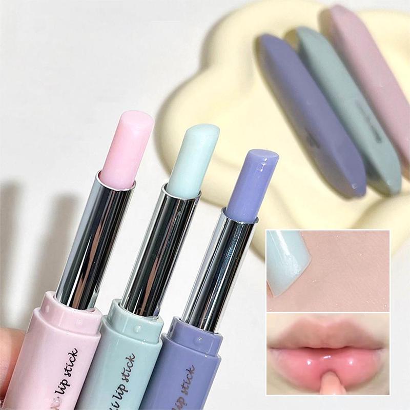 Moisturizing Lip Skincare Balm (3pcs/set), Long Lasting Hydrating Lip Stick, Plumping Lip Oil Lip Pre-makeup Stick for Girls and Women