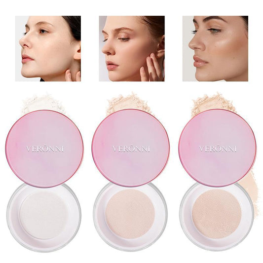 Long-wearing Pressed Powder, 1 Count Oil Control Matte Powder, Setting Powder, Face Makeup Accessories, Cosmetics, Smooths Skin & Completes Makeup, Suitable for All Skins