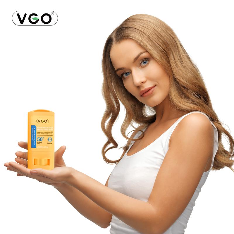 VGO-Sunscreen Stick Broad Spectrum SPF 50+ Sunscreen Moisturizing Ceramide Portable-A Facial Skincare Skin Repair Comfort Moisture Moisturizer Hydrate Hydrating