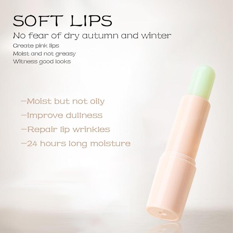 Moisturizing Lip Balm, 1 Count?Lip Lines Smoothing Lip Stick, Hydrating Lip Lip Moisturizer, Lip Care Products