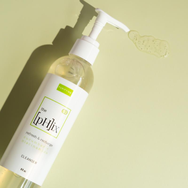 The pHix Cucumber Cleanser - Gentle Foaming Cleanser -  Acne +  Redness +  Facial Cleansing + Large Pores + Anti-Inflammatory + Dry Skin