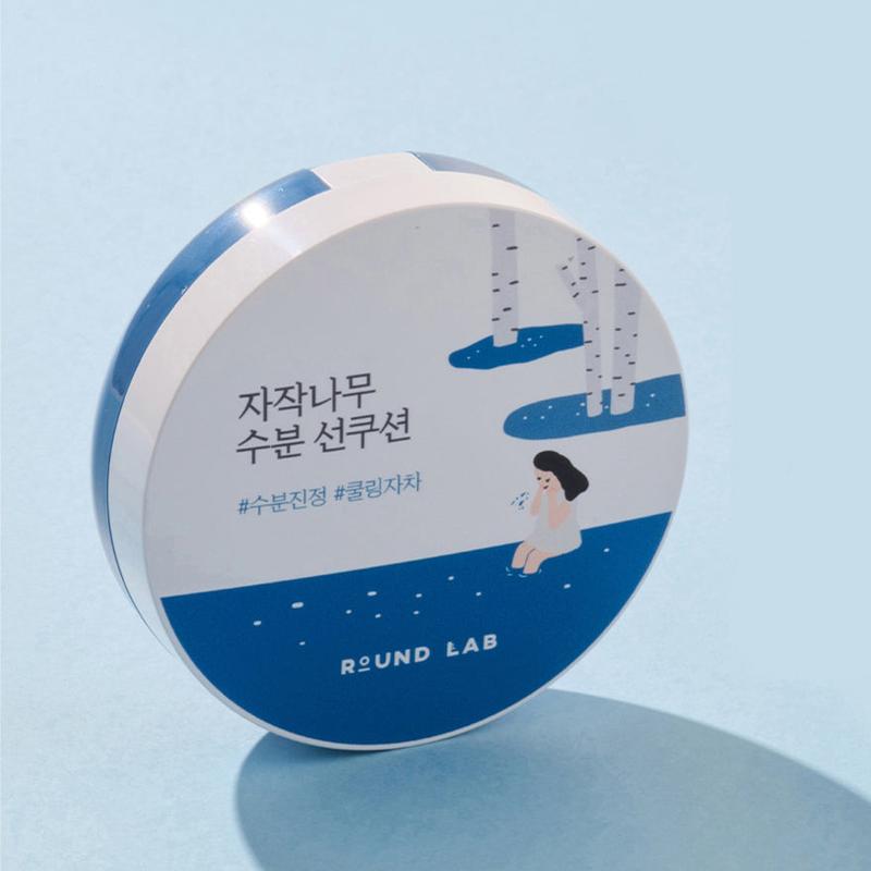 Round Lab Birch Juice Moisturizing Sun Cushion (SPF 50+ PA++++) 15g