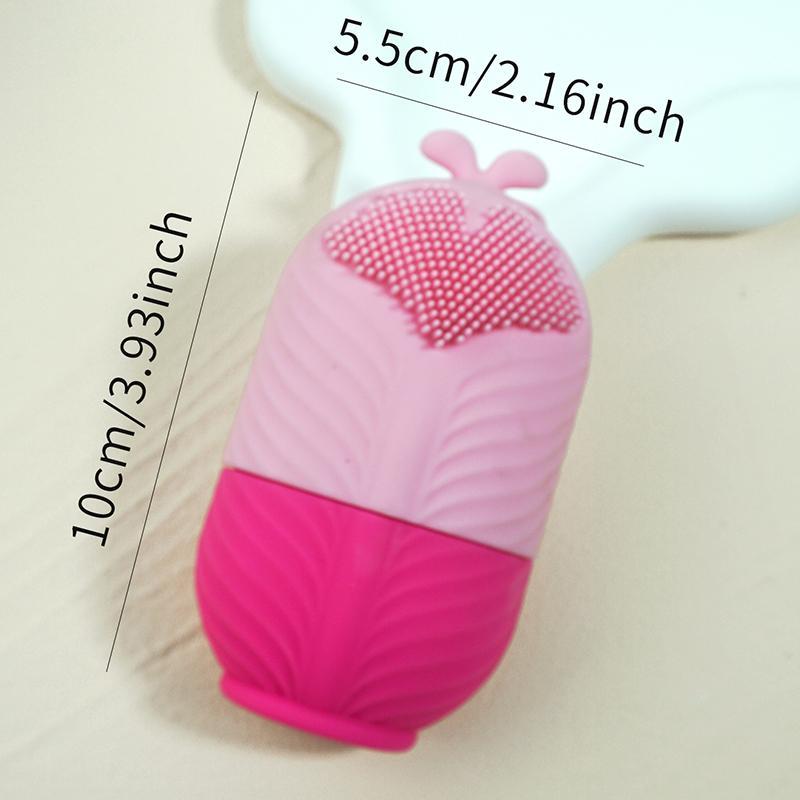 Silicone Facial Ice Roller Mold with Exfoliating Surface, Face Ice Roller Tool, Face Scrubber, Professional Skincare Tools for Women