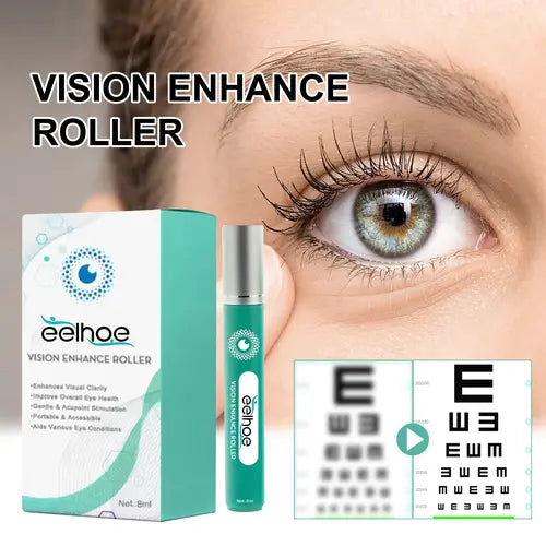 EELHOE Eye Massage Roller Relaxes Eye Vision Relieves Dry Eyes and Fatigue Care Massage Roller Skincare Comfort retinal Clear Daily