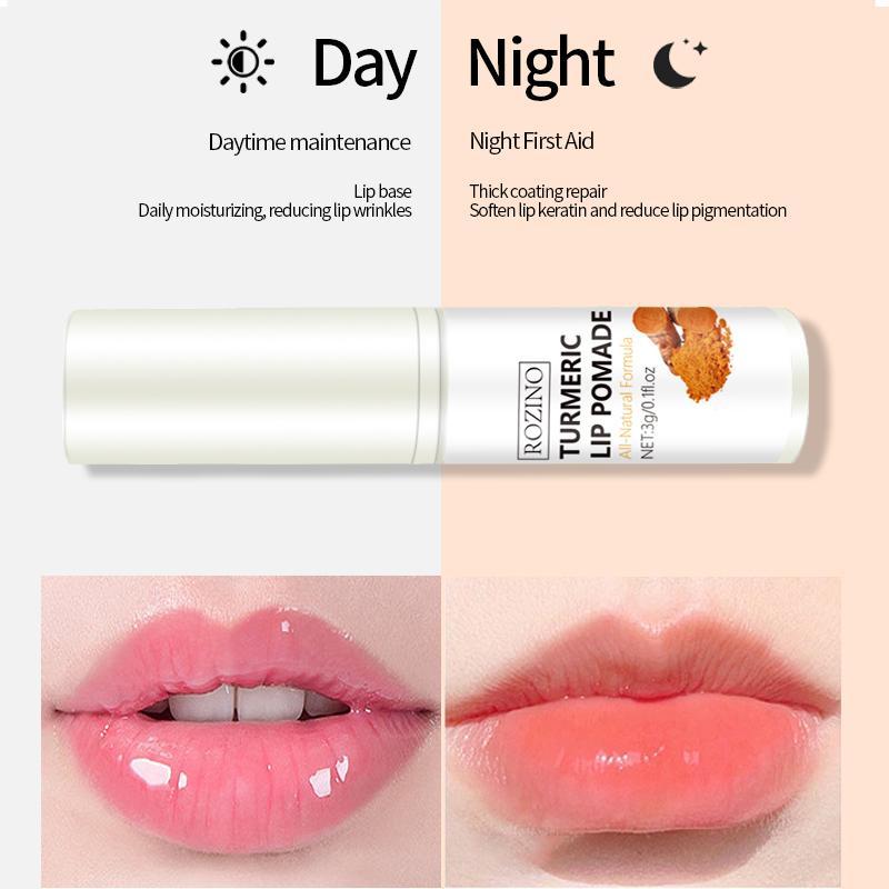 Moisturizing Lip Butter Balm, Natural Turmeric Lip Balm, Hydrating Lip Treatment For Women & Girls